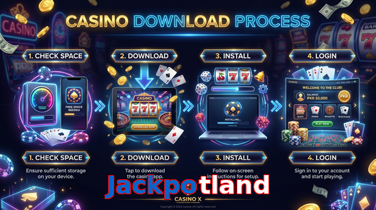 Game list for Jackpotland download section